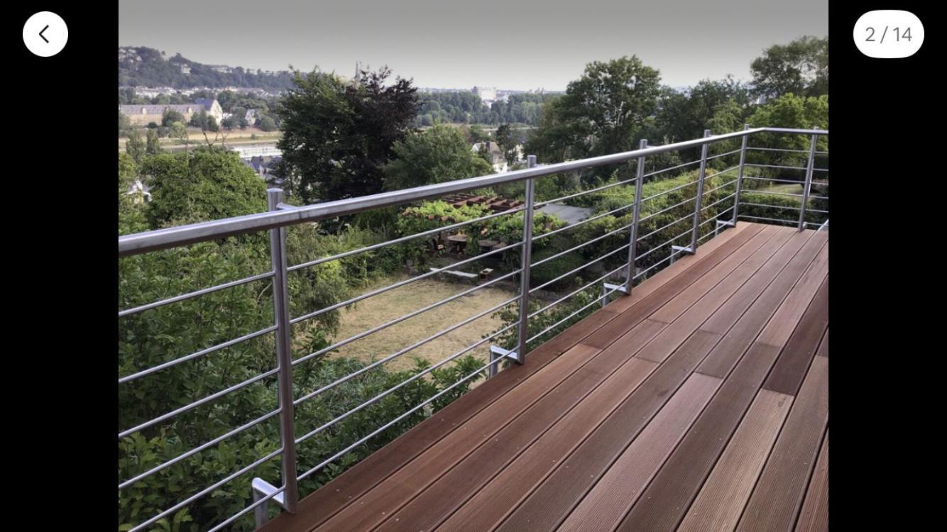Aussichtszimmer Mit Modernem Glasbad Und Balkon Koblenz  Eksteriør billede